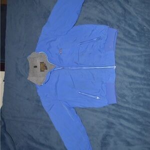 Eddie Bauer Royal Blue Jacket with Gray Lining